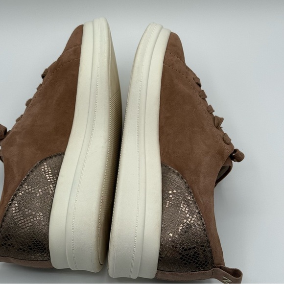 Naturalizer Yarina Tan Suede Comfort Sneakers Wide 10W Women - Picture 11 of 16